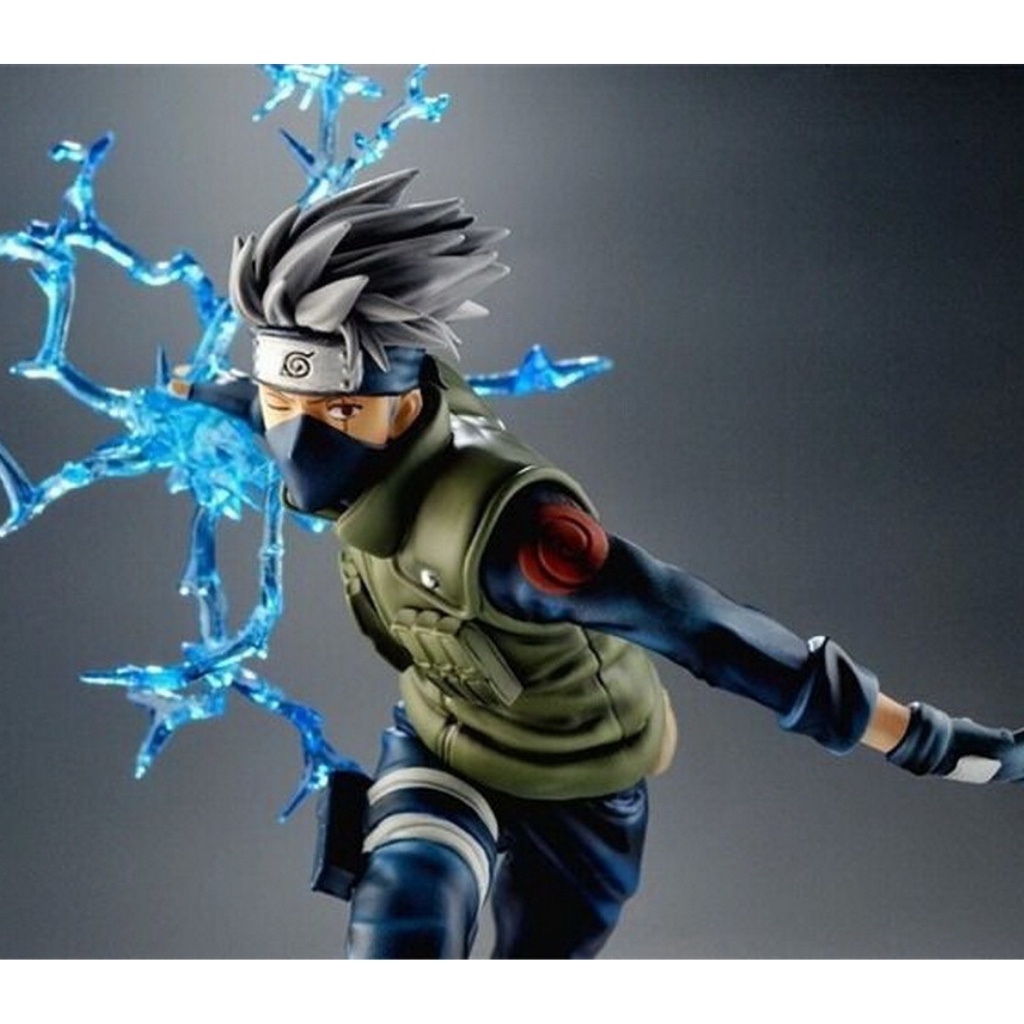 Mô hình Naruto - Mô hình Sasuke trạng thái chiến đấu cao 18cm full BOX