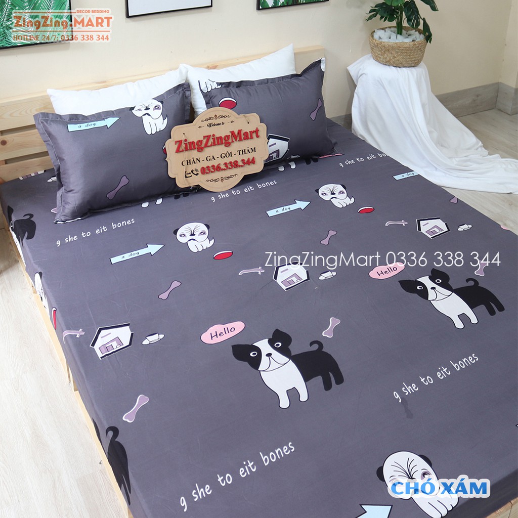 [SALE TẾT] Ga Trải Giường Poly cotton m2/m6/m8 (Mẫu đẹp)