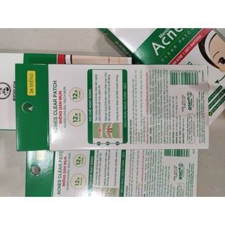 Hộp 24 miếng dán mụn Acnes Clear Patch