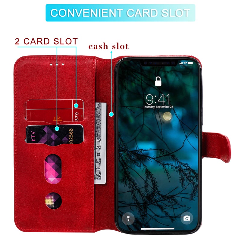 Bao Da Điện Thoại Nắp Lật Từ Tính Cho xiaomi redmi 13c 12 12c 11a a1 a2 10 10a 10c 9a 9c 9t 9i 8 8a pro plus 5g ultra Ốp