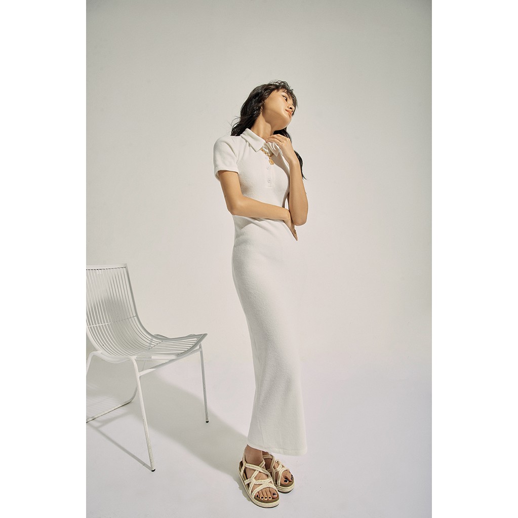 CHEN – ĐẦM POLO DÁNG DÀI ( POLO DRESS IN CLOUDE)