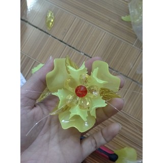 Nguyên liệu chậu hoa đá pha lê