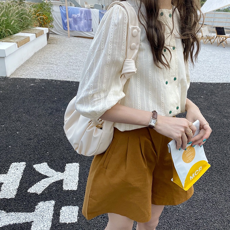 Túi Đeo Dưới Cánh Tay Mềm Gấp Được Thiết Kế Thời Trang Mới