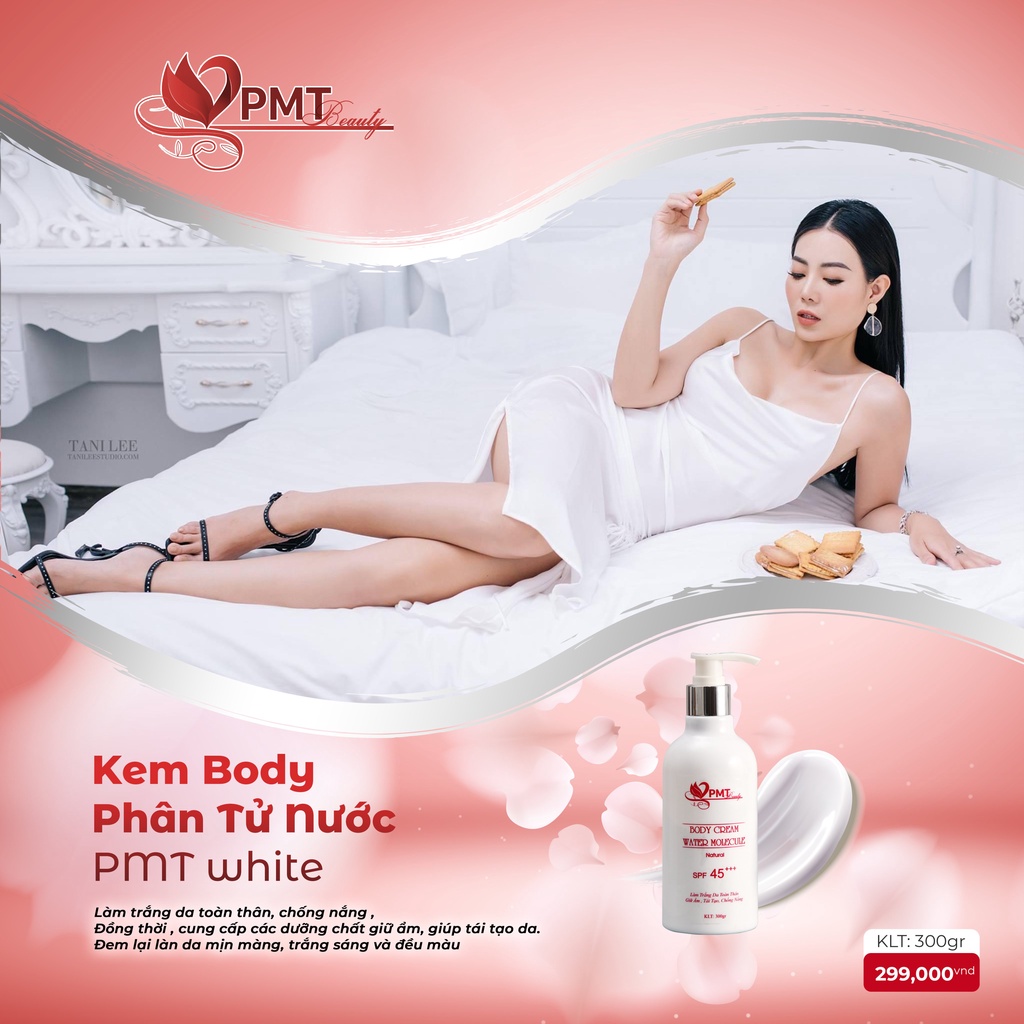 Kem Dưỡng Trắng Da Body Phân Tử Nước PMT - Chính Hãng 100%