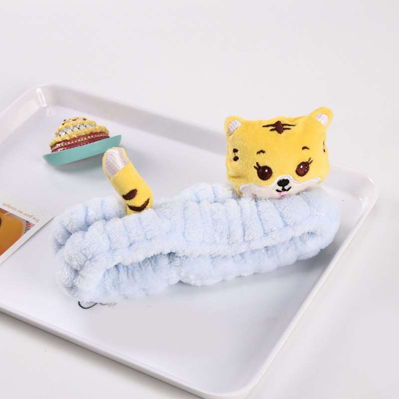 Băng Đô Nhung San Hô Mềm Mại Co Giãn Không Trượt Dùng Rửa Mặt Cho Nữ