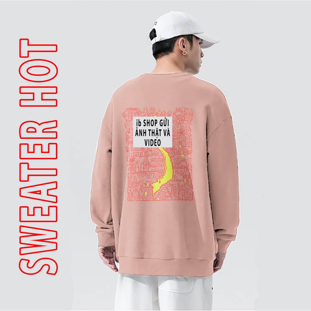 Áo nỉ sweater nam nữ , áo nỉ dài tay basic sweater phong cách Ulzzang cặp đôi nam nữ form rộng oversize Hàn Quốc SWT1 | BigBuy360 - bigbuy360.vn