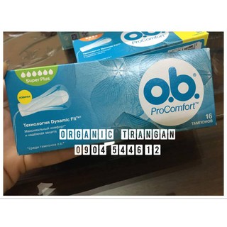 Băng vệ sinh nút/ Tampon o.b.
