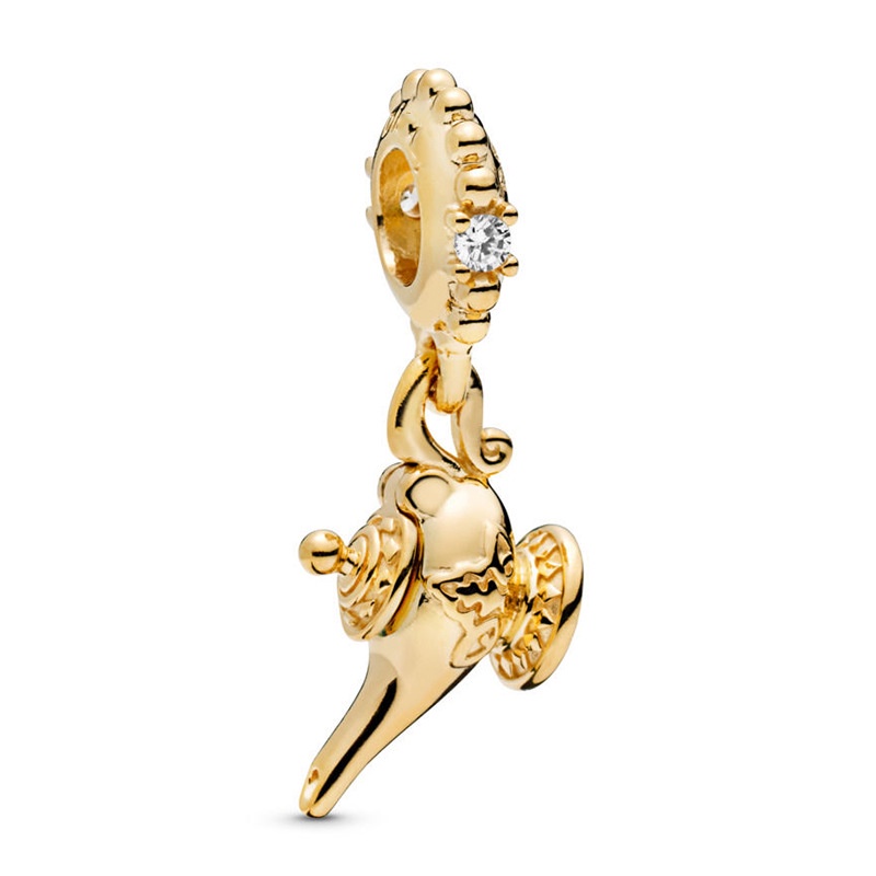Hạt Charm Bạc 925 Hình Vua Sư Tử Tự Làm Vòng Tay / Vòng cổ Thủ Công Cho Nữ