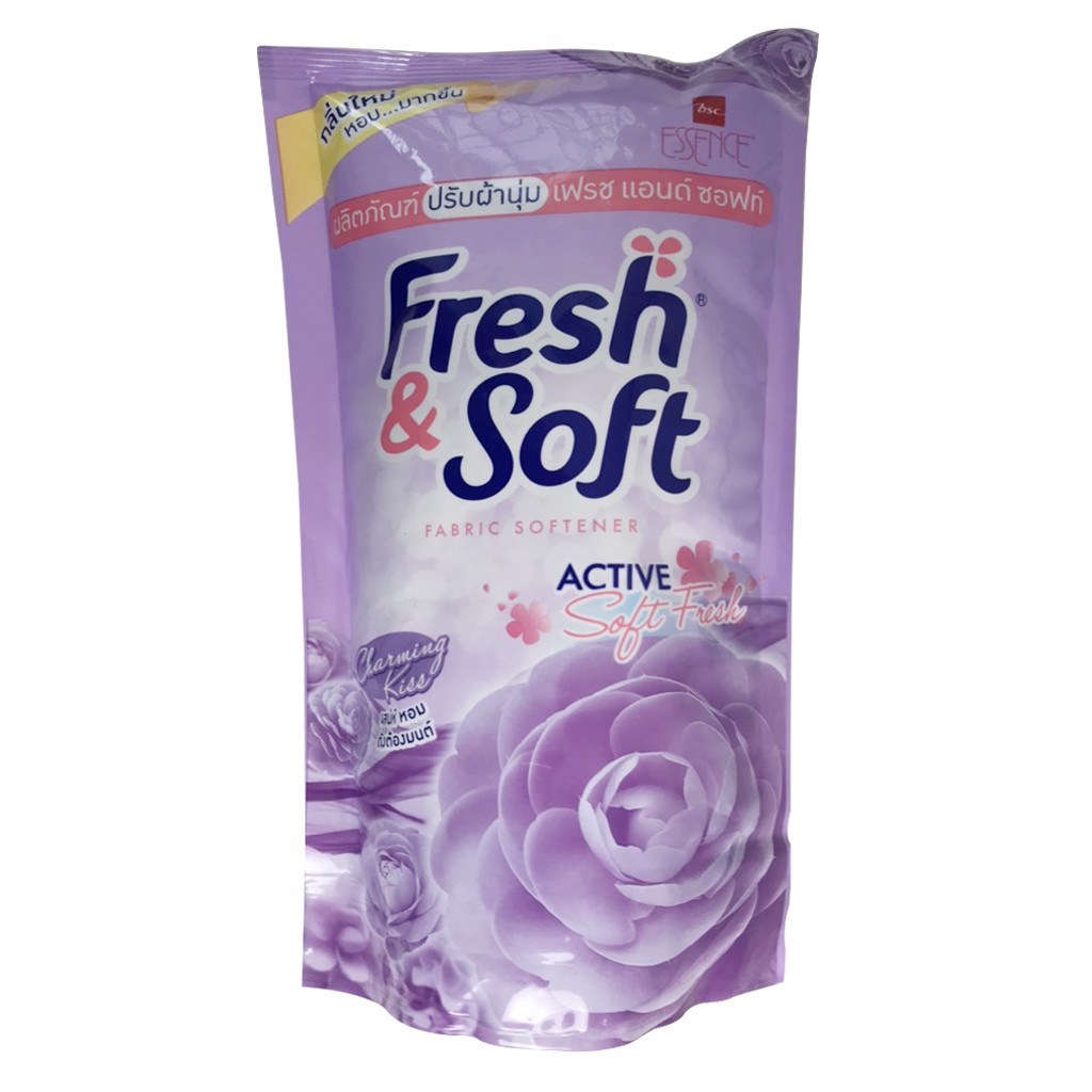 Nước xả vải FRESH SOFT 600ml - túi - xả vải Thái Lan - Giao màu ngẫu nhiên