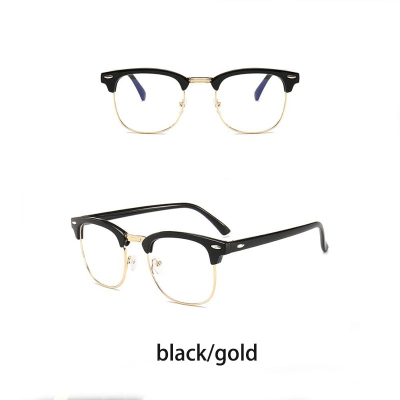 Kính Mát Gọng Kim Loại Chống Tia Bức Xạ / Ánh Sáng Xanh Có Thể Thay Thế Cho Máy Tính