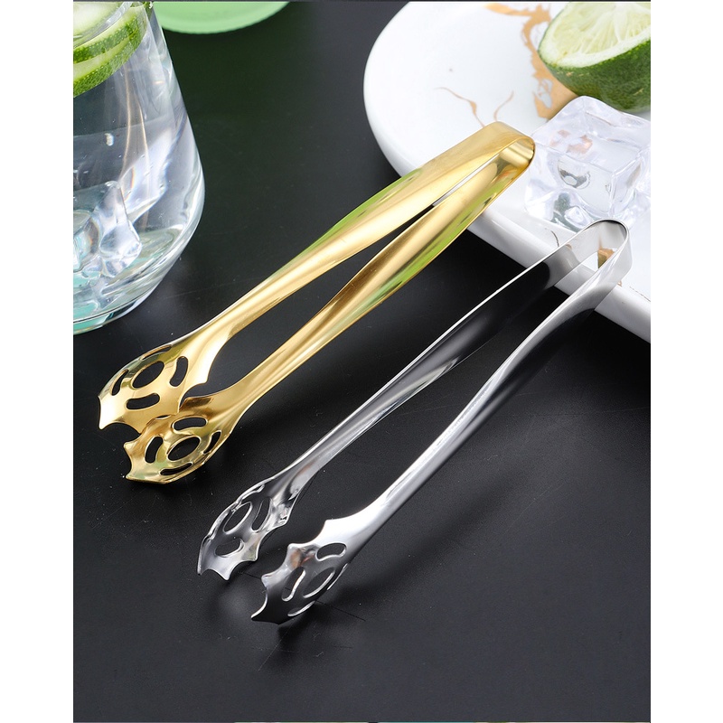 Kẹp Gắp Đá Đa Năng Bằng Thép Không Gỉ 304