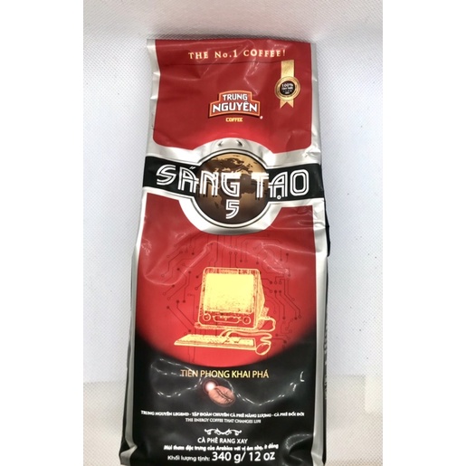 Cà phê arabica SÁNG TẠO 5 -340gr. Cà Phê Trung Nguyên