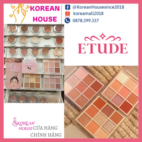 PHẤN MẮT 9 Ô ETUDE HOUSE_BỘ SƯU TẬP MILKY PLAY COLOR EYES_Bản mới 2021