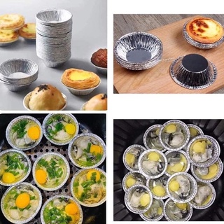 Bát Giấy Bạc Nướng Bánh, Nướng Hàu (Combo 100 Cái)