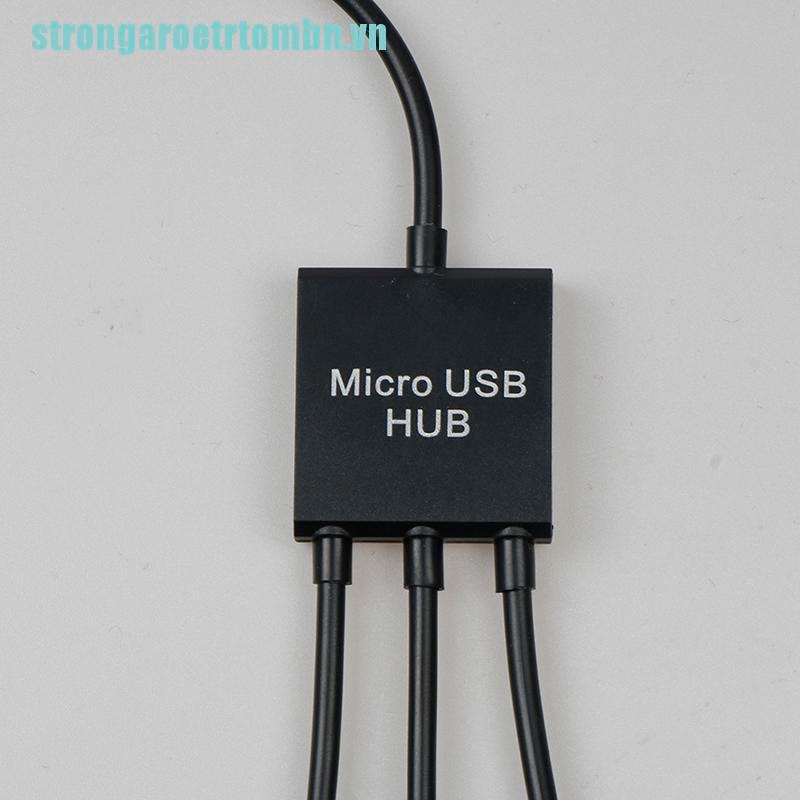 Cáp Otg 3 Trong 1 Cổng Micro Usb