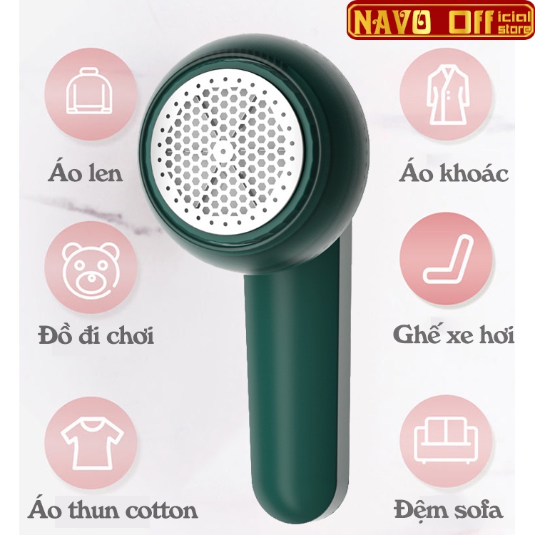 Máy Cắt Lông Xù Quần Áo Loại Lưỡi Cắt 6 Lá Hiệu Quả Gấp Bội - 5 Tháng Bảo Hành