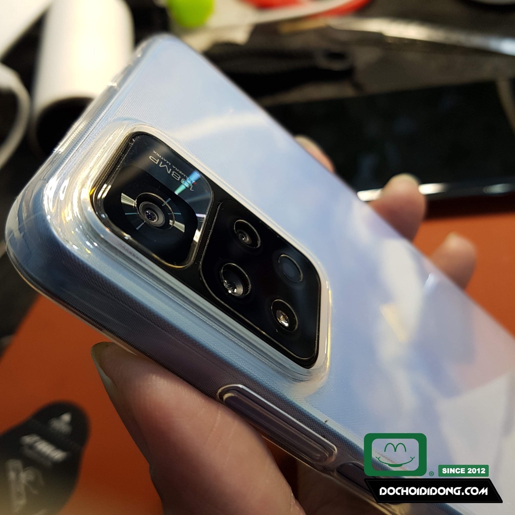 Miếng dán bảo vệ camera Xiaomi Redmi Note 11 Pro tăng cường lực chống vỡ nguyên liệu nhựa nano cao cấp