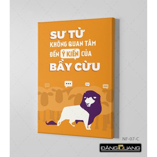 Tranh Canvas treo tường trang trí Văn Phòng tạo năng lượng tích cực