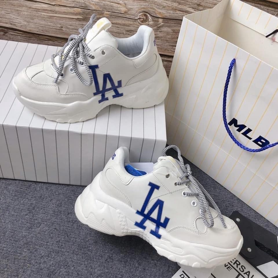 [ HÀNG CAO CẤP ] Giày boston nữ Đế Độn MLB Ny đế nâu, Boston, LA full sz 36 - 43 bản đẹp hot trend 2022 đủ size 36-43