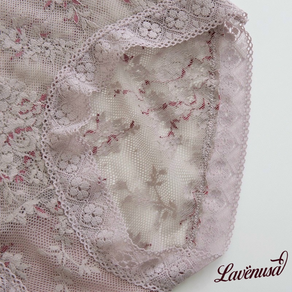 Quần lót nữ ren lưới mềm mịn sexy gợi cảm quyến rũ freesize LAVENUSA QL86