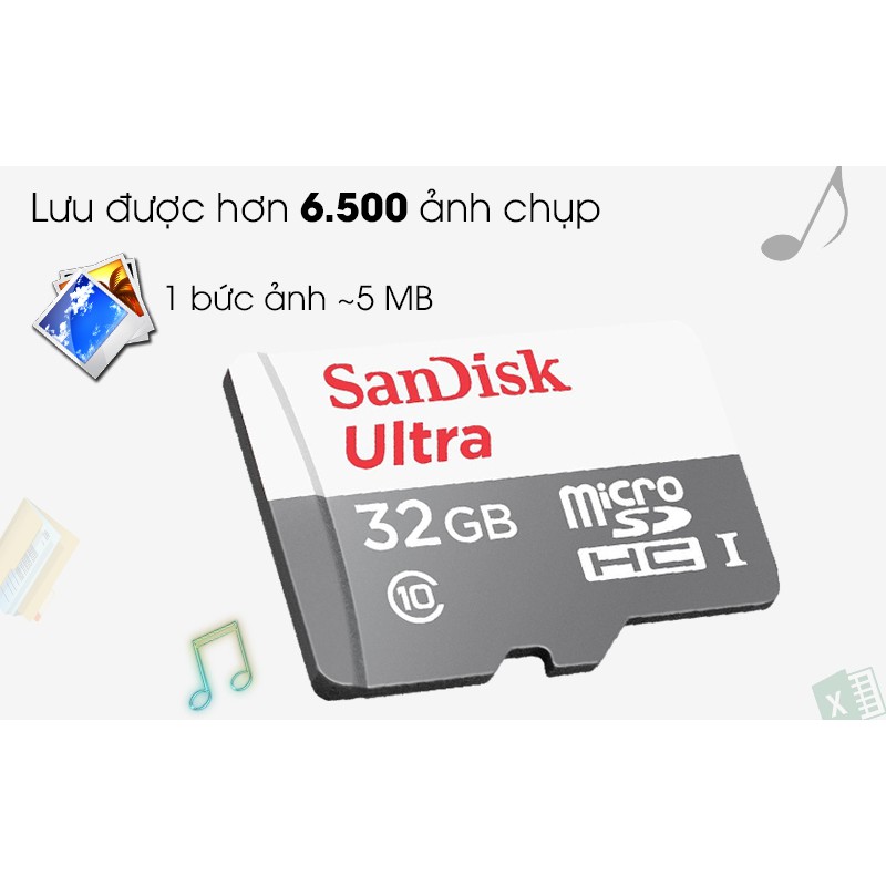 Thẻ nhớ microSD 16G/32GB/64G upto 80MB/s 533X Ultra UHS-I | WebRaoVat - webraovat.net.vn