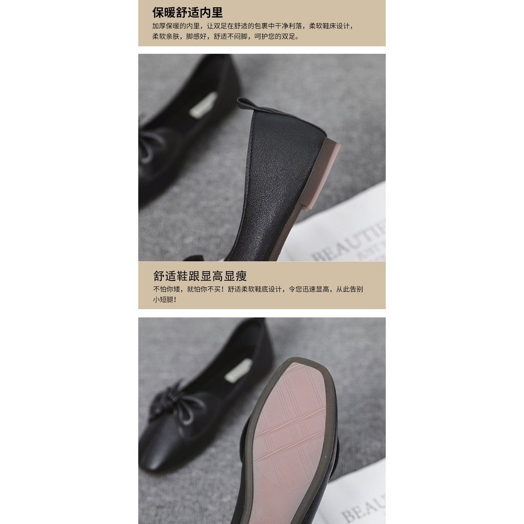 Giày Búp Bê Mũi Vuông Thời Trang Cỡ Lớn 41-43 Cho Nữ | BigBuy360 - bigbuy360.vn