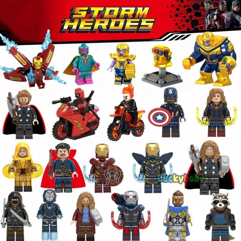 Set 8 Mô Hình Lắp Ráp Nhân Vật Lego Ninjago, siêu anh hùng rẻ, đẹp nhiều mẫu