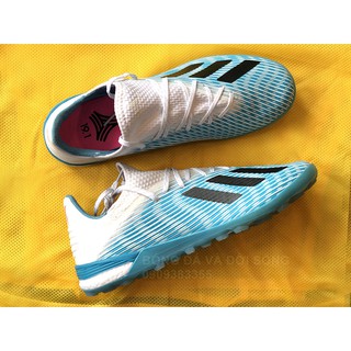 Giày đá bóng sân cỏ nhân tạo X19.1 TF Xanh trắng