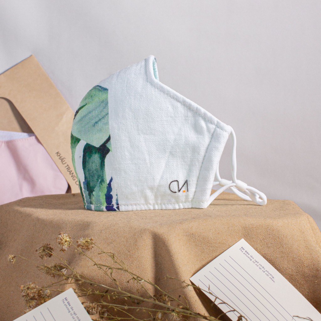 Khẩu Trang Dương Xỉ Duy Ngọc Cao Cấp - BST "CẢM HỨNG MÙA XUÂN" ,SỐ LƯỢNG CÓ HẠN (9691)