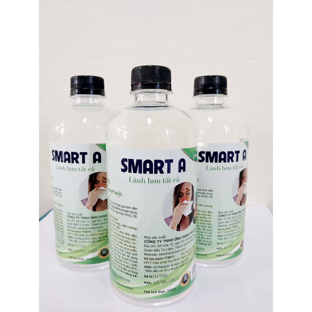 Nước muối ion Smart A
