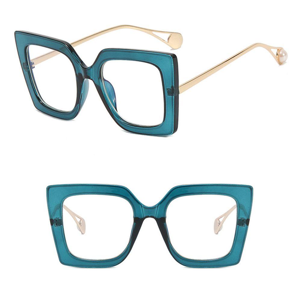 ESPO Kính Mát Gọng Vuông Kim Loại Thời Trang