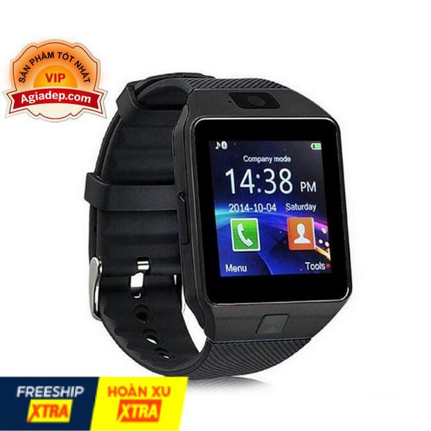 Đồng hồ thông minh Smartwatch Q9 - Màn Cảm ứng Wifi SIM 3G Android 4.4 nhiều App - Đẳng cấp Thời trang - Bản Châu Âu