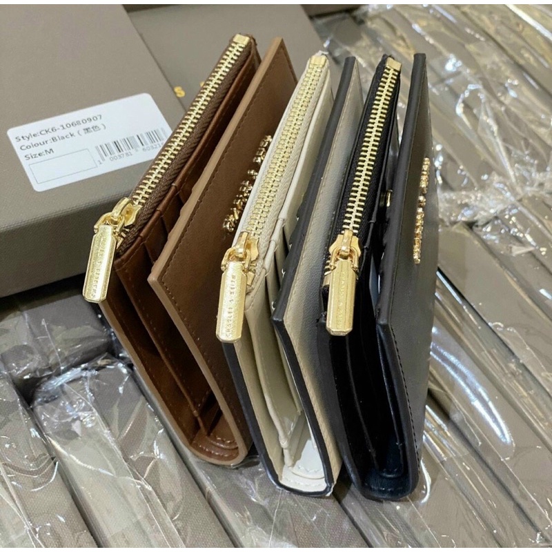 Ví mini nút bấm đựng thẻ có hộp