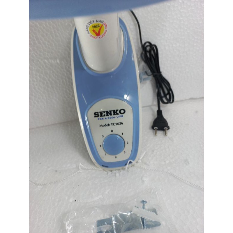 quạt treo tường Senko TC1626 ( chuyển nhanh Grab và NowShip trong ngày  ) | BigBuy360 - bigbuy360.vn