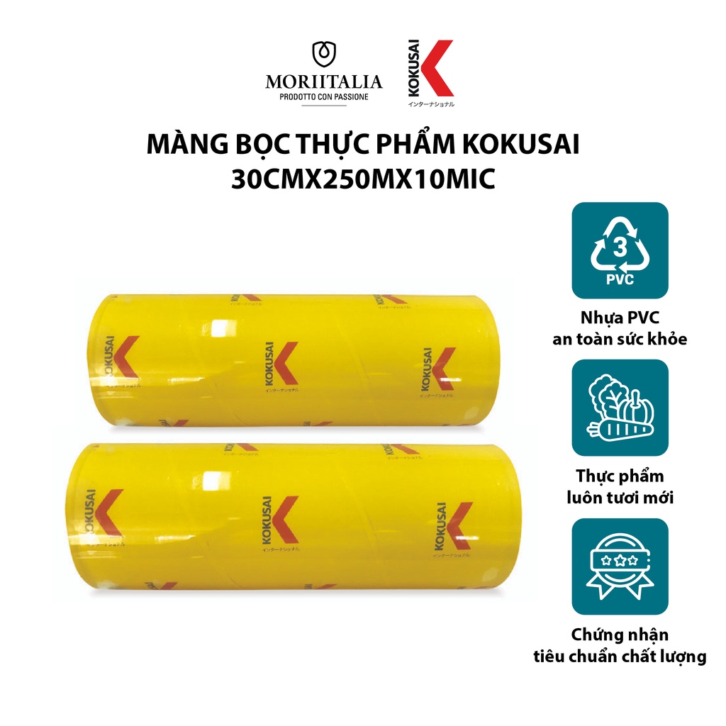 Màng bọc thực phẩm Kokusai chính hãng Moriitalia MBTP00000060