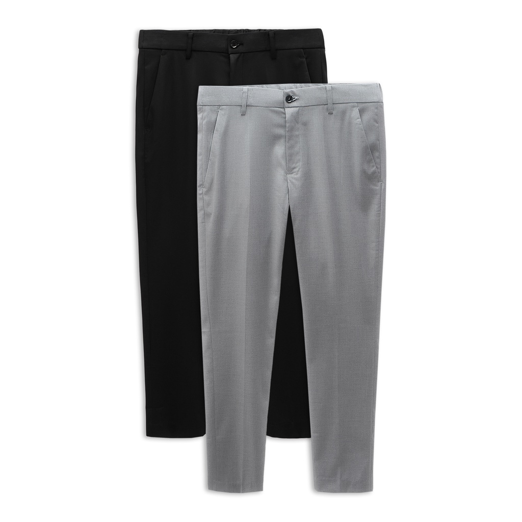 Quần Tây Nam BG Elastic Waist , Chất Vải Cotton Pha Spandex Thoải Mái , QT001657 ,SOMEHOW