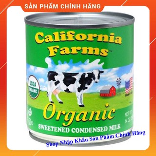 Sữa đặc hữu cơ California Farms 397gr từ Mỹ