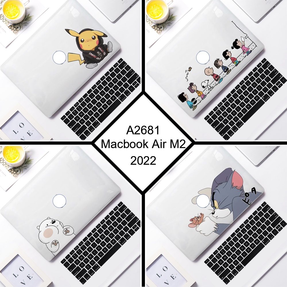 UV 3D Printed Laptop Case For Apple Macbook Mac book Air M2 Pro 13.3 Retina New Touch Bar 11 12 13 15 inch Hard Laptop Cover Case 13.3 Bag Shell With Keyboard Cover