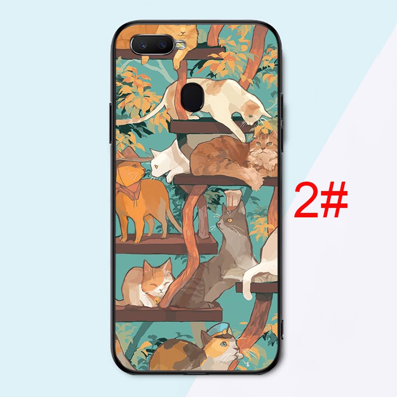 S184 Animal More Cute Fox cat Vivo Y11 Y11S Y12 Y15 Y17 Y19 Y5S Y53 Y55 Y69 Y71 Y81 Y91C Y93 Y95 Y20 Y30 Y50 Y70 Soft Phone Case