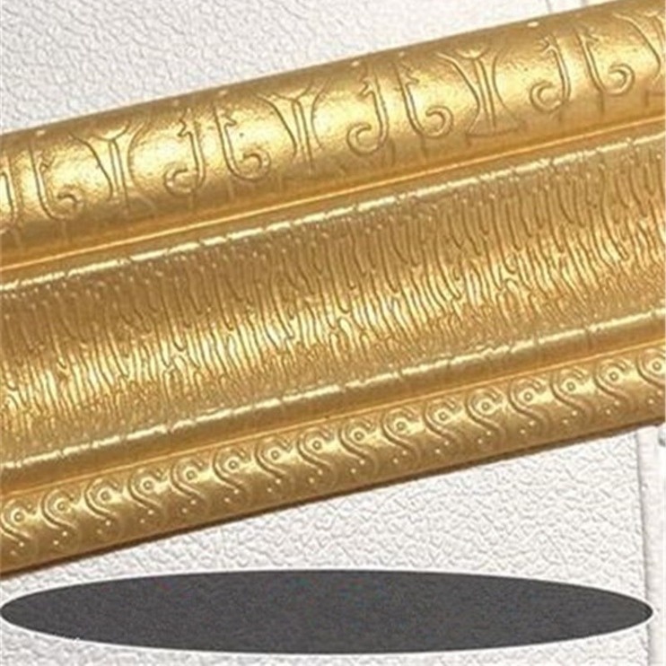 Cuộn Dây Dán Viền Tường 3d Tự Dính Bằng Xốp Kích Thước 230 * 5cm Trang Trí Phòng Khách / Phông Nền TV