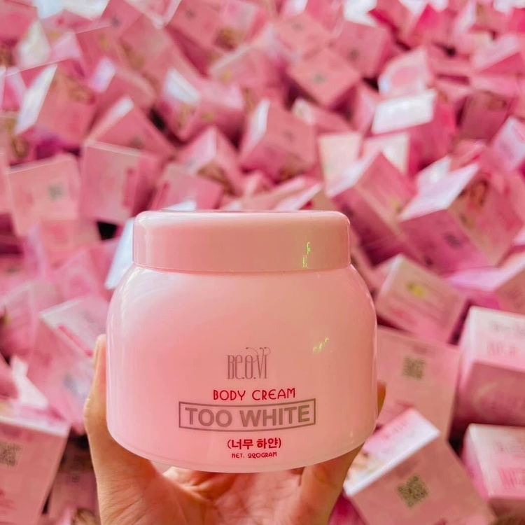 Kem Dưỡng Da Body Siêu Trắng BEOVI TOO WHITE Ca Sỹ Thu Thủy, Chăm Sóc Da 220G | BigBuy360 - bigbuy360.vn