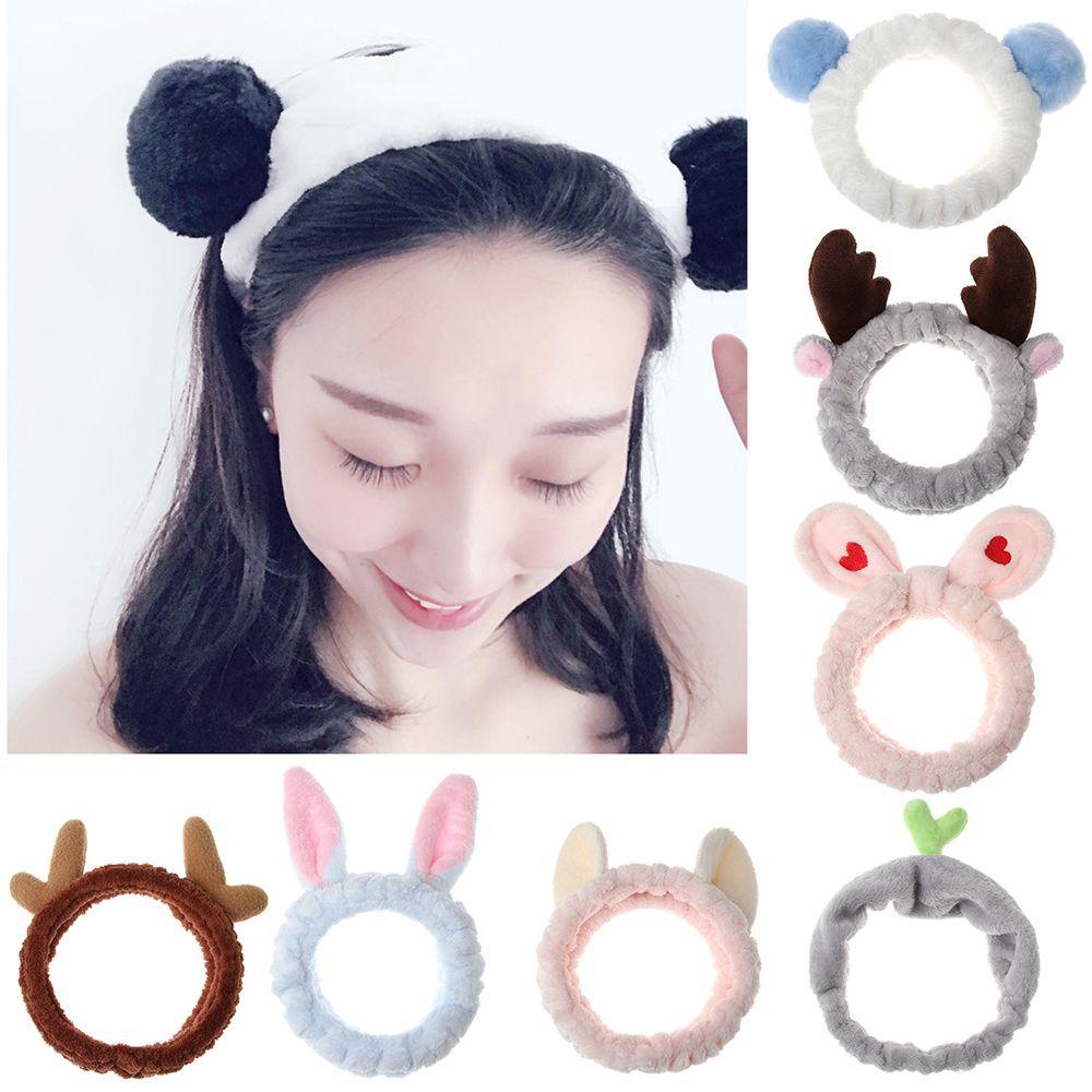 Băng Đô Cài Tóc Vải San Hô Đính Nơ Cỡ Nhỏ Dễ Thương Cho Bạn Gái