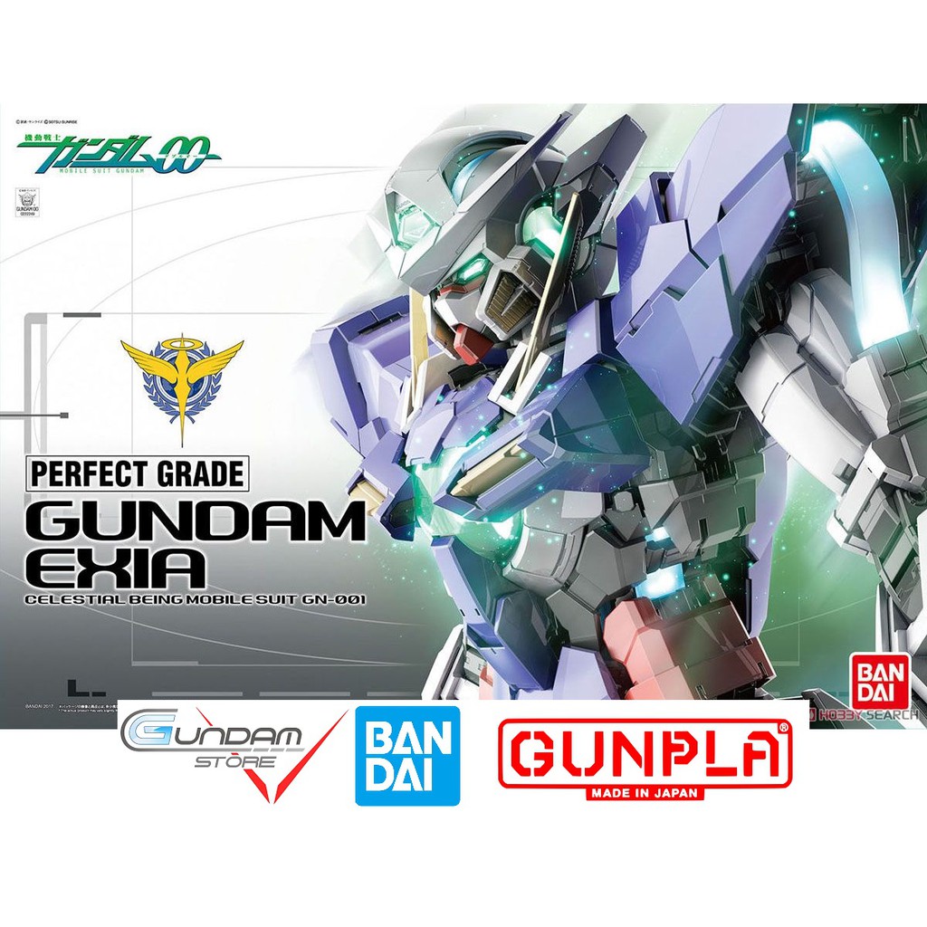 Gundam Bandai Pg Exia Gundam 00 Mô Hình Nhựa Đồ Chơi Lắp Ráp Anime Nhật Tỷ Lệ 1/60