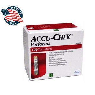 Que thử đường Accu Chek Performa (100 que)