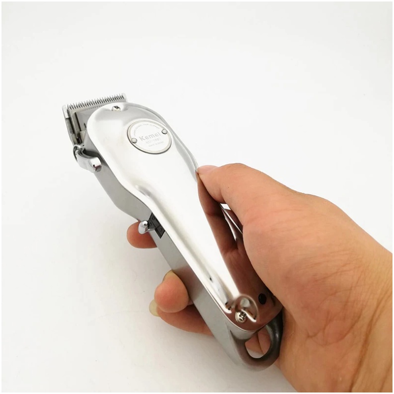 Tông Đơ Cắt Tóc Kemei KM 1987 - Cao Cấp - Chính Hãng - Chuyên Nghiệp - Babe Shop - Salon Tóc - Bảo Hành 12 Tháng
