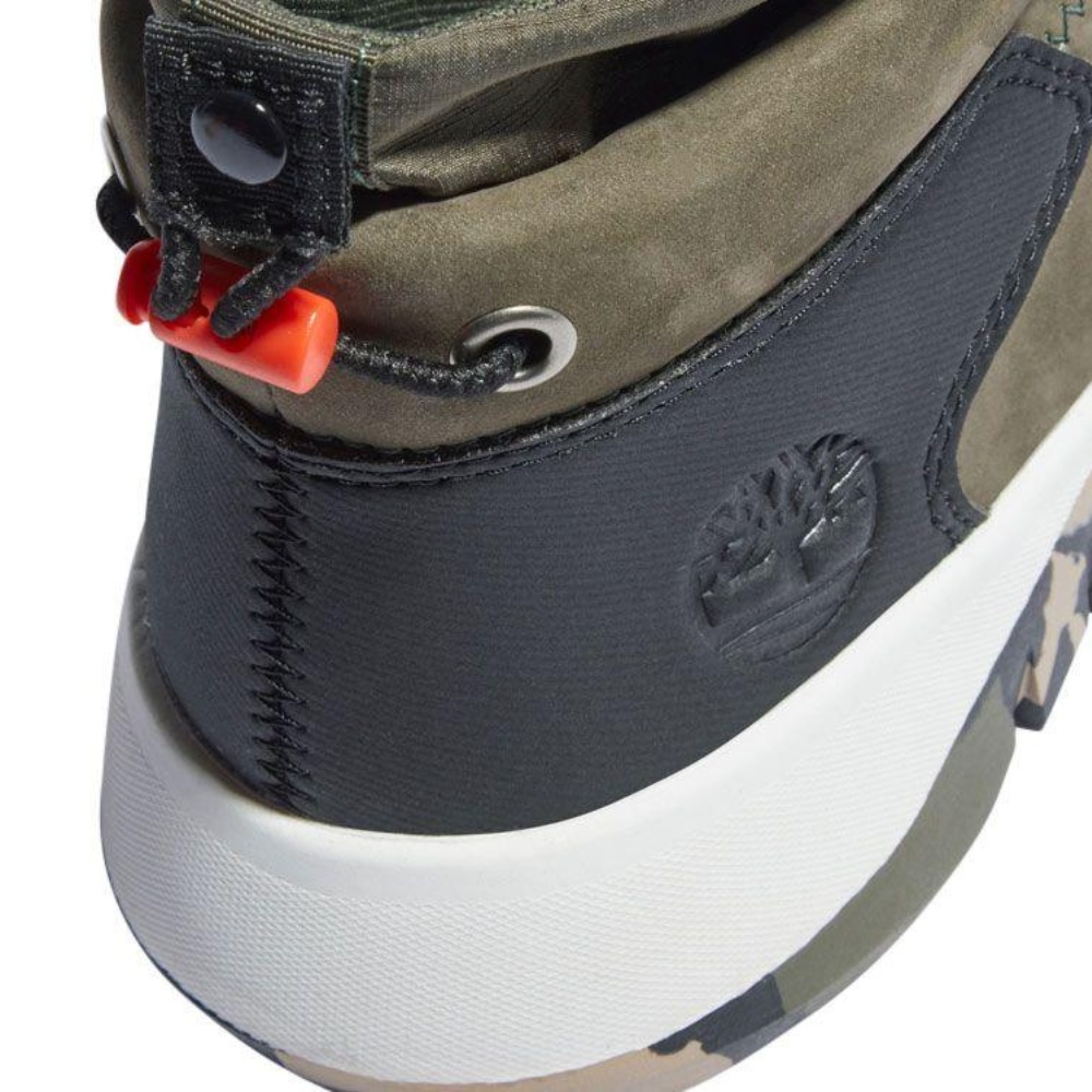 [SALE] Timberland Giày Thể Thao Nam Supaway Leather Chukka Dark Green Nubuck TB0A2KPN9H