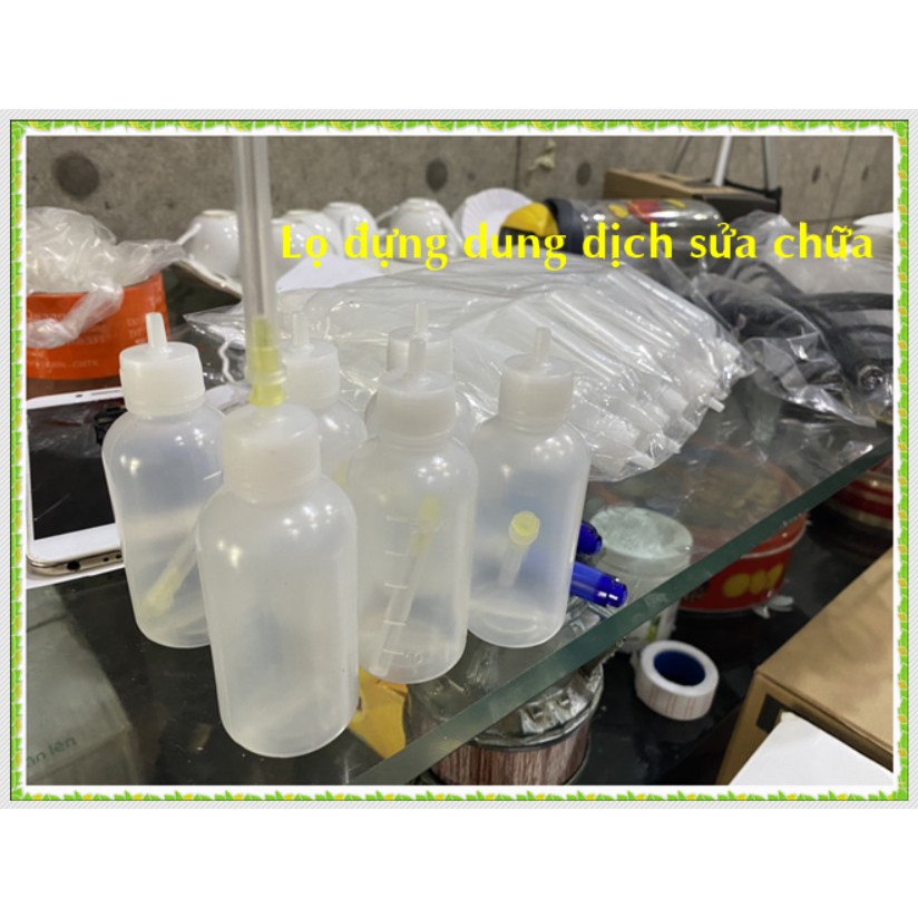 Lọ nhựa đựng dung dịch Sửa chữa