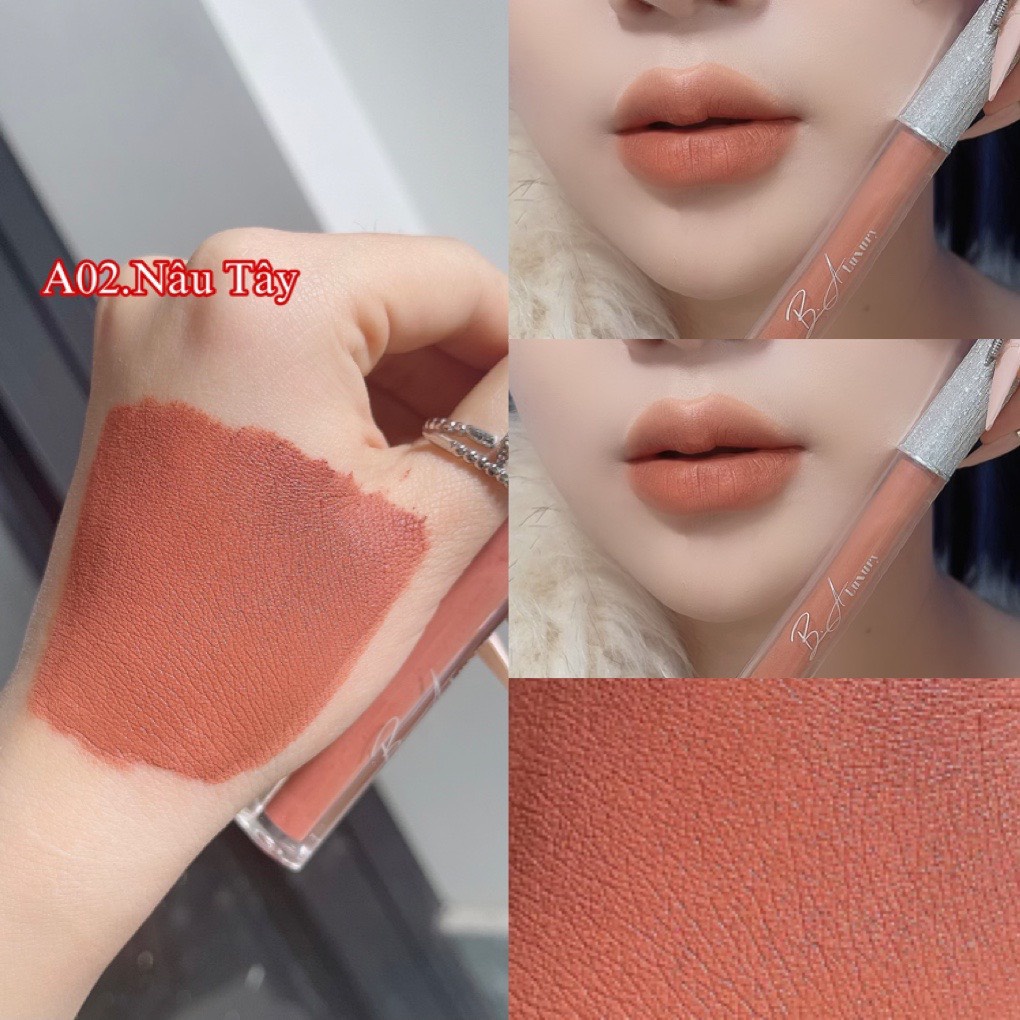 Son B.A Luxury V3 - Son Kem Hữu Cơ Siêu Lì Mềm Môi Không Chì Cao Cấp Full Size