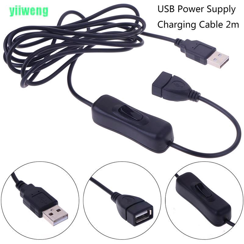 1 Dây Cáp Chuyển Đổi Usb Đực Sang Cái 2m