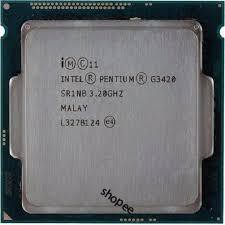 F CPU Intel G 3420 + G 3440+ G 3450+ G 3460 tray không box+tản 3